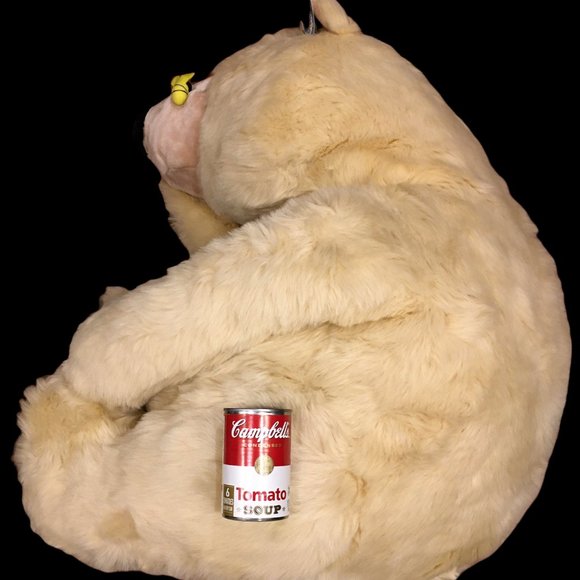 Cuddletown Jumbo Teddy Bear Plush Huge Stuffed Animal Beige Bumble Bee Toy 30" - Picture 11 of 11